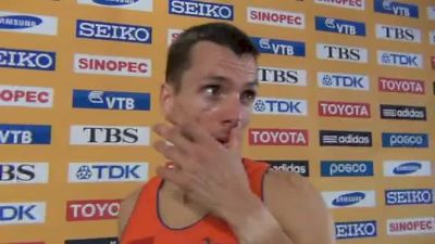 Bram Som NED after 800 semi Daegu 2011 World Championships