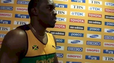 Dwight Thomas pulls up with cramp in 110H final at Daegu 2011 World Championships