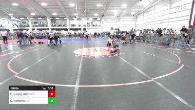 106 lbs Round Of 16 - Cohen Swoveland, Winslow ME vs Caden Barbera, Iron Faith WC