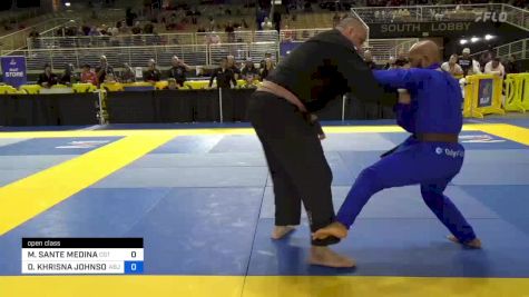 MICHAEL SANTE MEDINA vs DEMETRIOUS KHRISNA JOHNSON 2024 Pan Jiu Jitsu IBJJF Championship