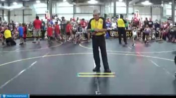 49 lbs Round 1 (6 Team) - Spencer Mattson, Pomona Elite vs Isabella Mafnas, American Gladiators-Blue