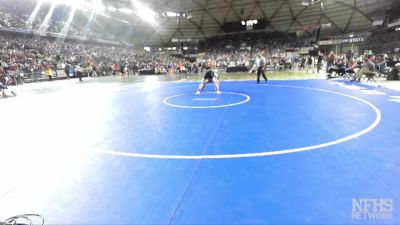 3A 120 lbs Champ. Round 2 - Adonai Garza, Kent Meridian vs Tristan Zaragoza, North Central