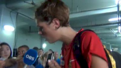 Blanka Vlasic part 2 after HJ prelim Daegu 2011 World Championships