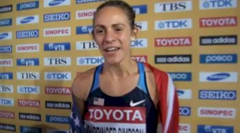 Jenny Barringer Simpson World 1500 Meter Champion at Daegu 2011 World Track Championships