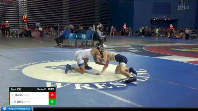 113 lbs Cons. Round 1 - Deydon Soto, Danbury vs Leo Marini, Salesianum