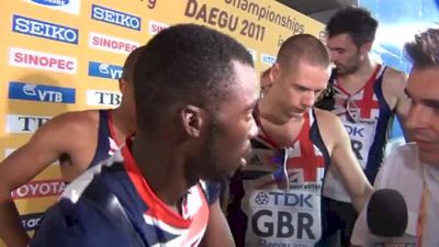 GBR after 7th in 4x400 Daegu 2011 World Championships