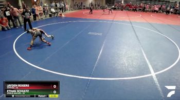 84 lbs Quarterfinals (8 Team) - Jayden Rogers, Staples vs Ethan Schultz, LPGE/B Wolves