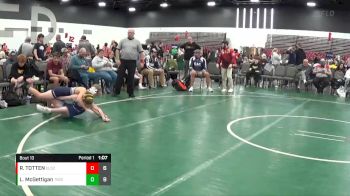 90 lbs Placement Matches (8 Team) - Ryan TOTTEN, Elite Ath Club DZ (IN) vs Liam McGettigan, Team 922 (OH-PA)