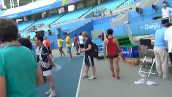Jun is hurting in his jeans after the 800