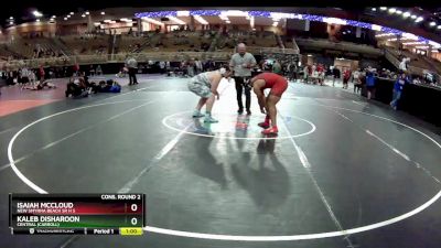 285 lbs Cons. Round 2 - Kaleb Disharoon, Central (Carroll) vs Isaiah Mccloud, New Smyrna Beach Sr H S