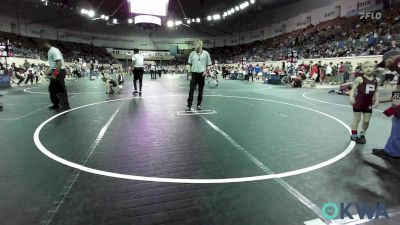 46 lbs Consi Of 16 #1 - Knox Williams, Perry Wrestling Academy vs Nash Broddle, Kingfisher