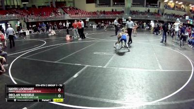 70 lbs 3rd Place Match - Hayes Lockhart, Hawks Wrestling Club (Lincoln) vs Declan Naegele, Junior Titans Wrestling Club