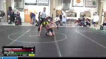 92 lbs Finals (2 Team) - Will Detar, PA Alliance White vs Anthony Borrometi, Scorpions