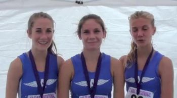 Acalanes HS after winning the V Girls Small School at the 2011 Ed Sias Invitational