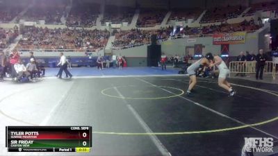 D2-175 lbs Cons. Semi - Sir Friday, Canyon View vs Tyler Potts, Sunrise Mountain