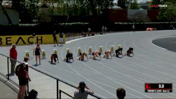 Women's 100m, Heat 12