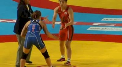 55 lbs round3 Helen Maroulis USA vs. Saori Yoshida Japan