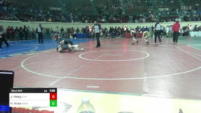 113 lbs Semifinal - Justus Heeg, Stillwater vs Hunter Knox, Broken Arrow