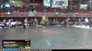120 lbs Round 2 (3 Team) - Hunter Jacobsen, Lincoln Southwest vs Archer Heelan, Kearney