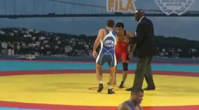 74 lbs round1 Matt Gentry Canada vs. Narsingh Yadav India