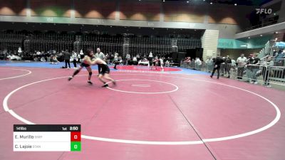 141 lbs Round Of 16 - Elian Murillo, Simpson University vs Chayse Lajoie, Stanford