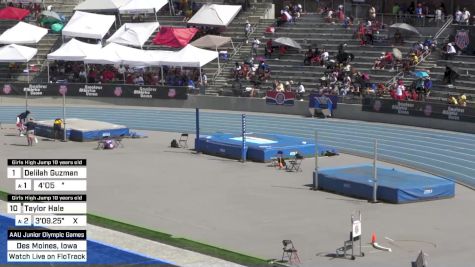 Replay: High Jump - 2023 AAU Junior Olympic Games | Jul 31 @ 3 PM