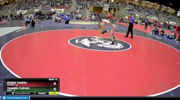 154 lbs Finals (8 Team) - Tanner Cuevas, Bend vs Ayden Tazioli, Crater