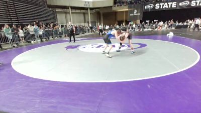 130 lbs Quarterfinal - Grayson Goldsby, Mat Demon Wrestling Club vs Cole Tobert, Unattached