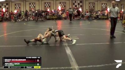 65 lbs Semifinal - Mitchell Bach, WPA Spartans vs Brady Eichelberger, Revival