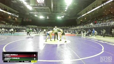 160 lbs Champ. Round 1 - Larry Borelli, Los Banos vs Joseph Cornejo, Inderkum