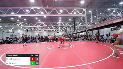 159 lbs Quarterfinal - Rider Ludrosky, Revival X vs AJ Corp, PA Alliance HS