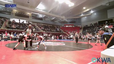 70 lbs Quarterfinal - Samuel K Miller, R.A.W. vs Owen Schiltz, Verdigris Youth Wrestling