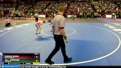 Semifinal - Will Sprenger, Valentine vs Carson Wood, Boone Central