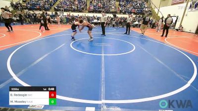 105 lbs Final - Barrett Redeagle, Salina Wrestling Club vs Mason Moseley, R.A.W.