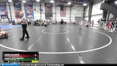 96 lbs Rd# 9- 2:15pm Saturday Final Pool - Jaxon Gillespie, Aggression Legionaries vs Marco Hutcherson, Dynasty Deathrow