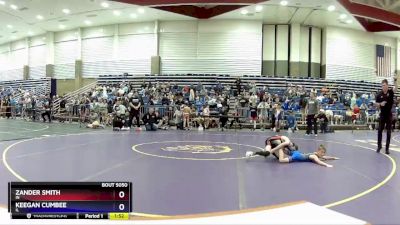 63 lbs Semifinal - Zander Smith, IN vs Keegan Cumbee, IL