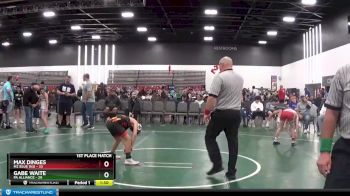 80 lbs Placement Matches (8 Team) - Max Dinges, M2 Blue (NJ) vs Gabe Waite, PA Alliance