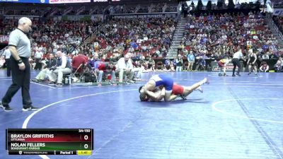 3A-150 lbs Cons. Semi - Braylon Griffiths, Ottumwa vs Nolan Fellers, Bondurant-Farrar