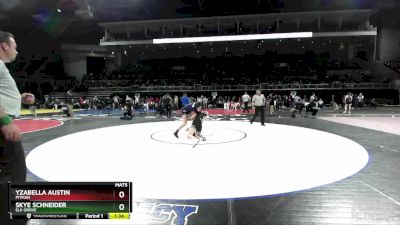 130 lbs Semifinal - Skye Schneider, Elk Grove vs Yzabella Austin, Pitman