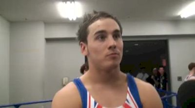 Daniel Keatings of GBR after a dissapinting Qualifying Round daniel keatings