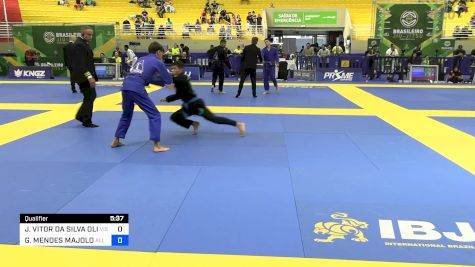 JOÃO VITOR DA SILVA OLIVEIRA vs GABRIEL MENDES MAJOLO 2024 Brasileiro Jiu-Jitsu IBJJF