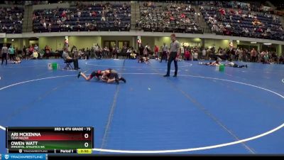 75 lbs Quarterfinal - Ari McKenna, Team Nazar vs Owen Watt, Immortal Athletics WC