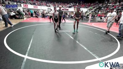 96 lbs Rr Rnd 5 - Gaige McKinney, Pryor Tigers vs Trevor McGee, Vinita Kids Wrestling