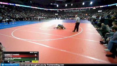 D2-126 lbs Quarterfinal - Ostin Blanchard, Campbellsport vs Garrett Marks, Winneconne