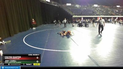 102 lbs Cons. Round 5 - Colton Shaffer, Moyer Elite Wrestling vs Joey Cahill, Moen Wrestling Academy