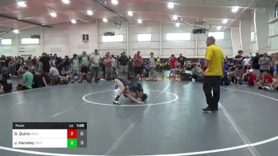 102 lbs Pools - Donovan Quinn, Michigan Mayhem vs Jacob Hensley, University Hawks W.A.