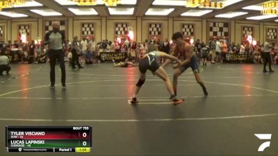 138 lbs Cons. Round 4 - Lucas Lapinski, Cherokee vs Tyler Visciano, VHW