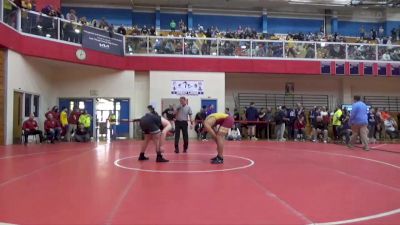 220 lbs Quarterfinal - Cole Chicoine, McCutcheon vs Kaleb Abad, Lowell