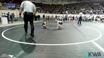 49 lbs Consolation - Achilles Davie, Salina Wrestling Club vs James Evans, Bartlesville Wrestling Club