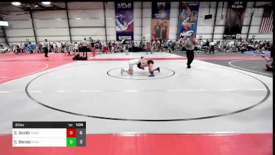 85 lbs Rr Rnd 1 - Camron Smith, TNWC Silver Fox vs Cole Borzio, Pursuit Wrestling Academy